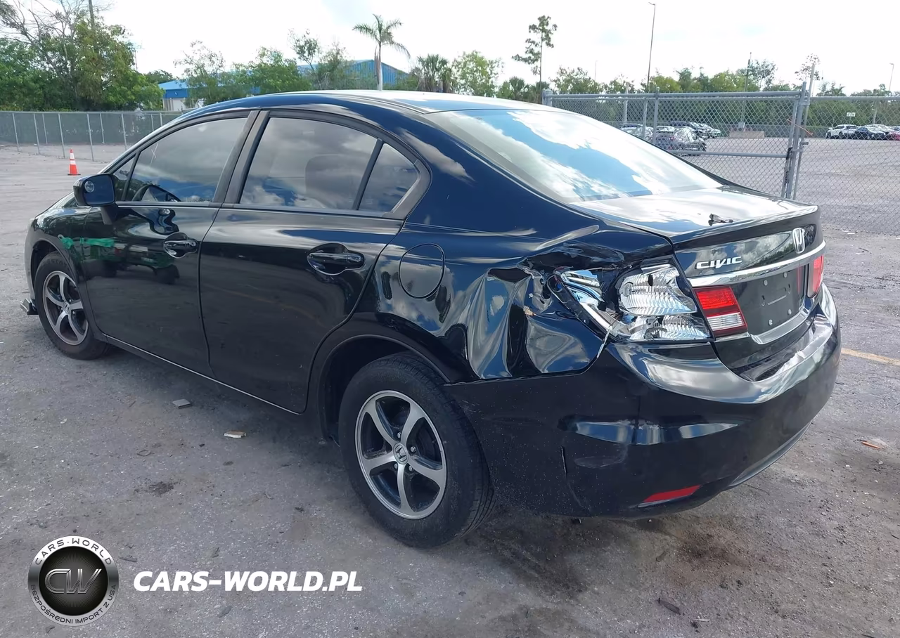 2015 Honda Civic Se VIN:19XFB2F74FE077099 - 3