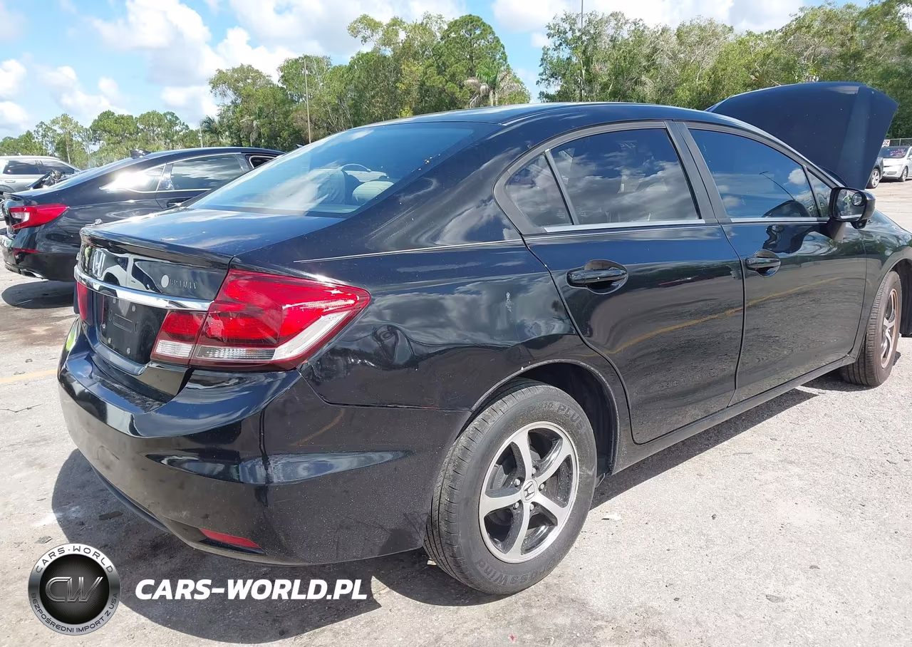 2015 Honda Civic Se VIN:19XFB2F74FE077099 - 4