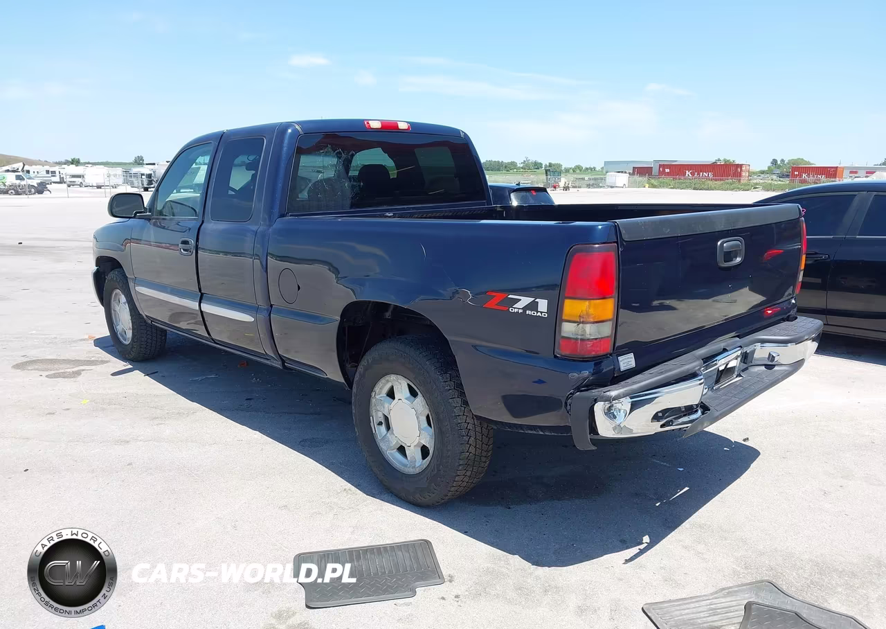 2007 GMC Sierra 1500 Classic Sle1 VIN:1GTEK19Z67Z182655 - 3