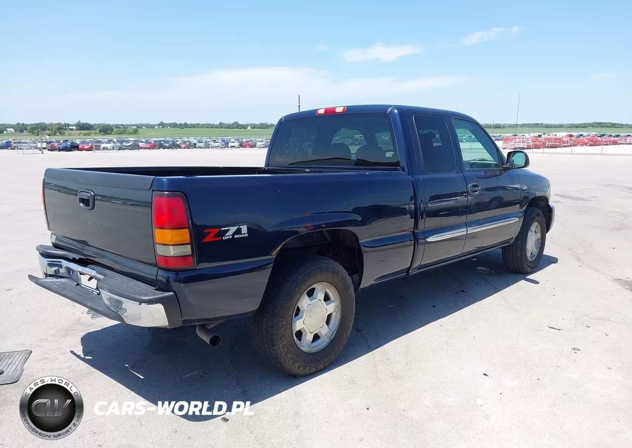 2007 GMC Sierra 1500 Classic Sle1 VIN:1GTEK19Z67Z182655 - 4