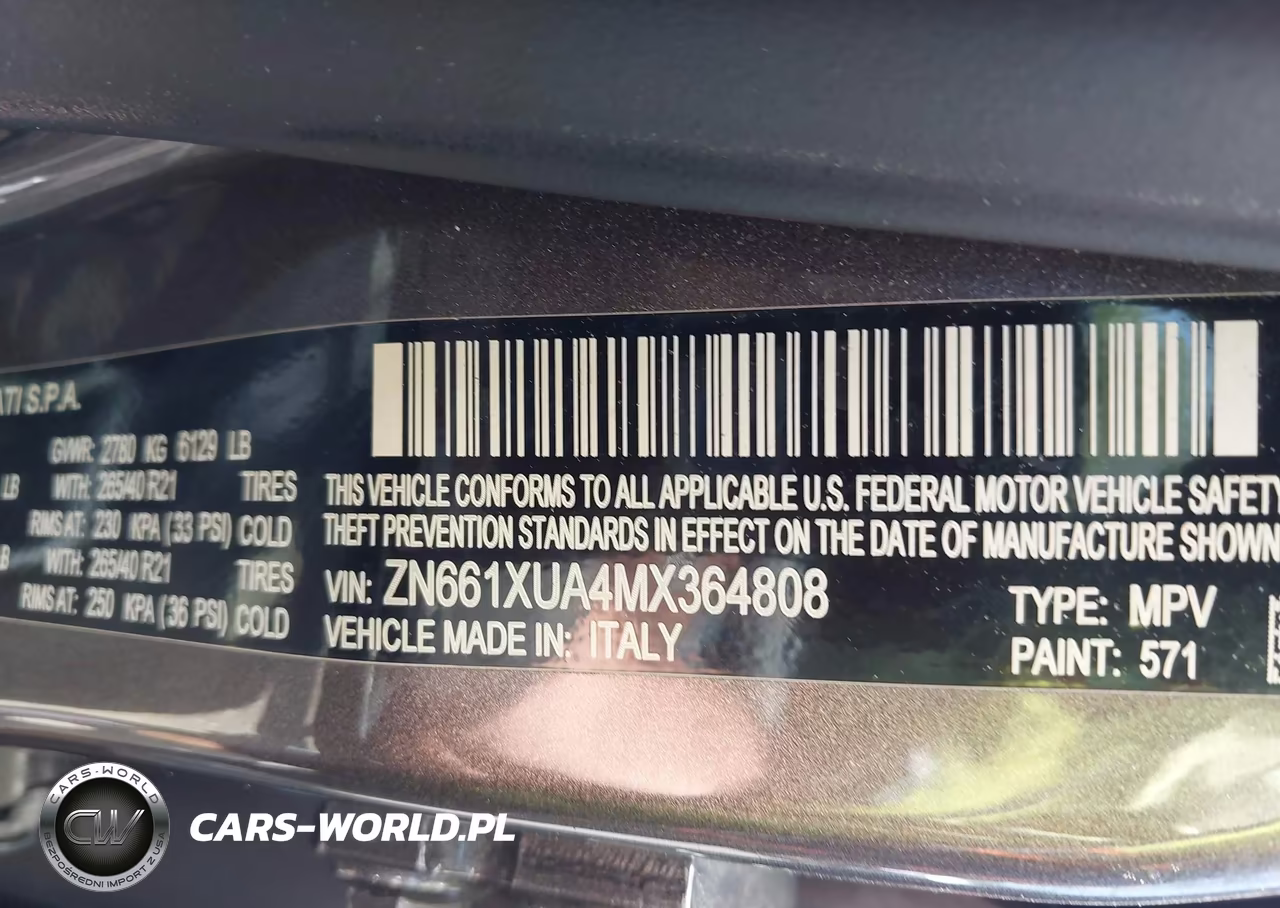 2021 Maserati Levante VIN:ZN661XUA4MX364808 - 9