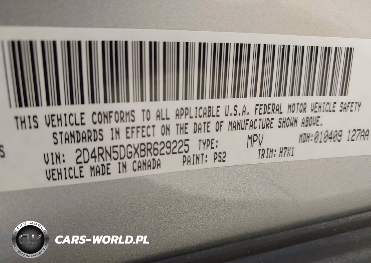 2011 Dodge Grand Caravan Crew VIN:2D4RN5DGXBR629225 - 9