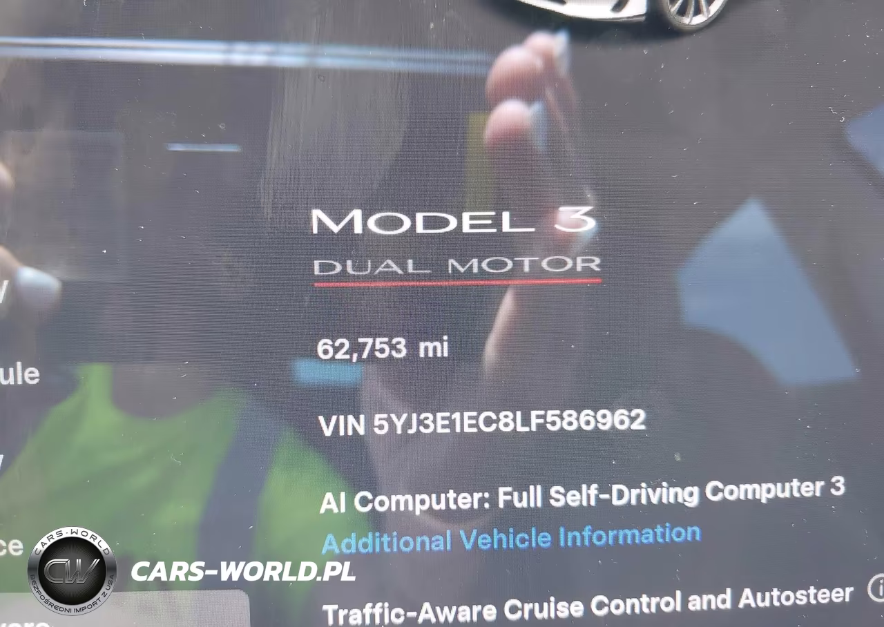 2020 Tesla Model 3 Performance Dual Motor All-Wheel Drive VIN:5YJ3E1EC8LF586962 - 15