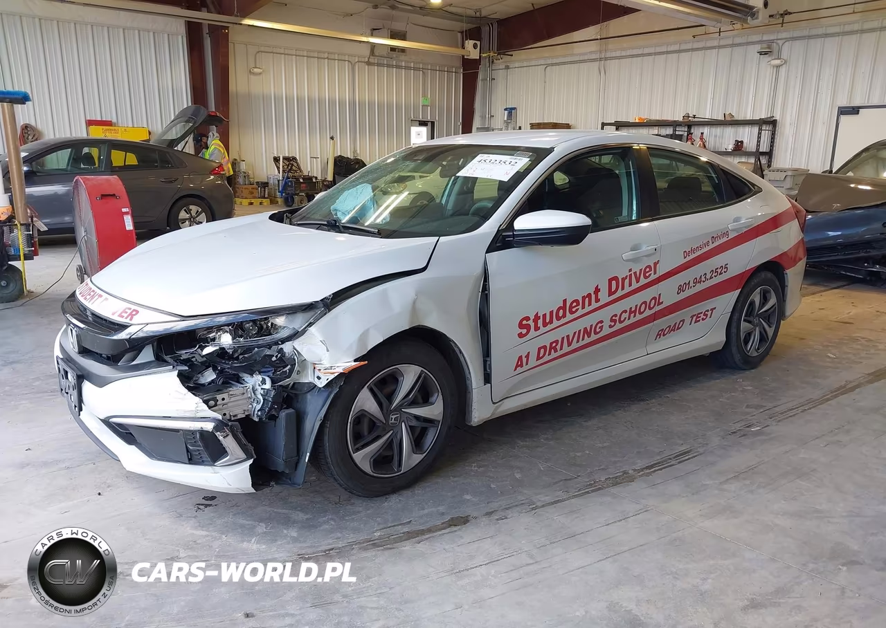 2020 Honda Civic Lx VIN:2HGFC2F6XLH584207 - 2