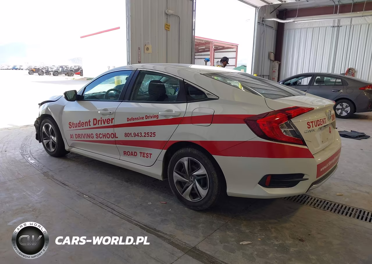 2020 Honda Civic Lx VIN:2HGFC2F6XLH584207 - 3