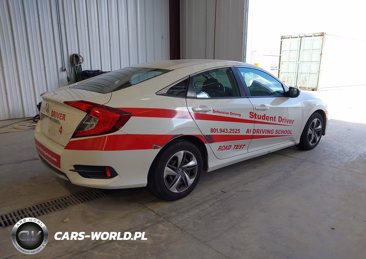 2020 Honda Civic Lx VIN:2HGFC2F6XLH584207 - 4