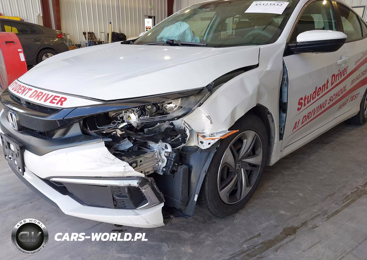 2020 Honda Civic Lx VIN:2HGFC2F6XLH584207 - 6