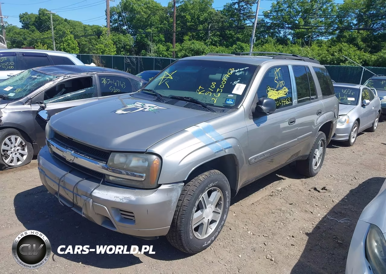 2002 Chevrolet Trailblazer Ls VIN:1GNDT13S622267931 - 2