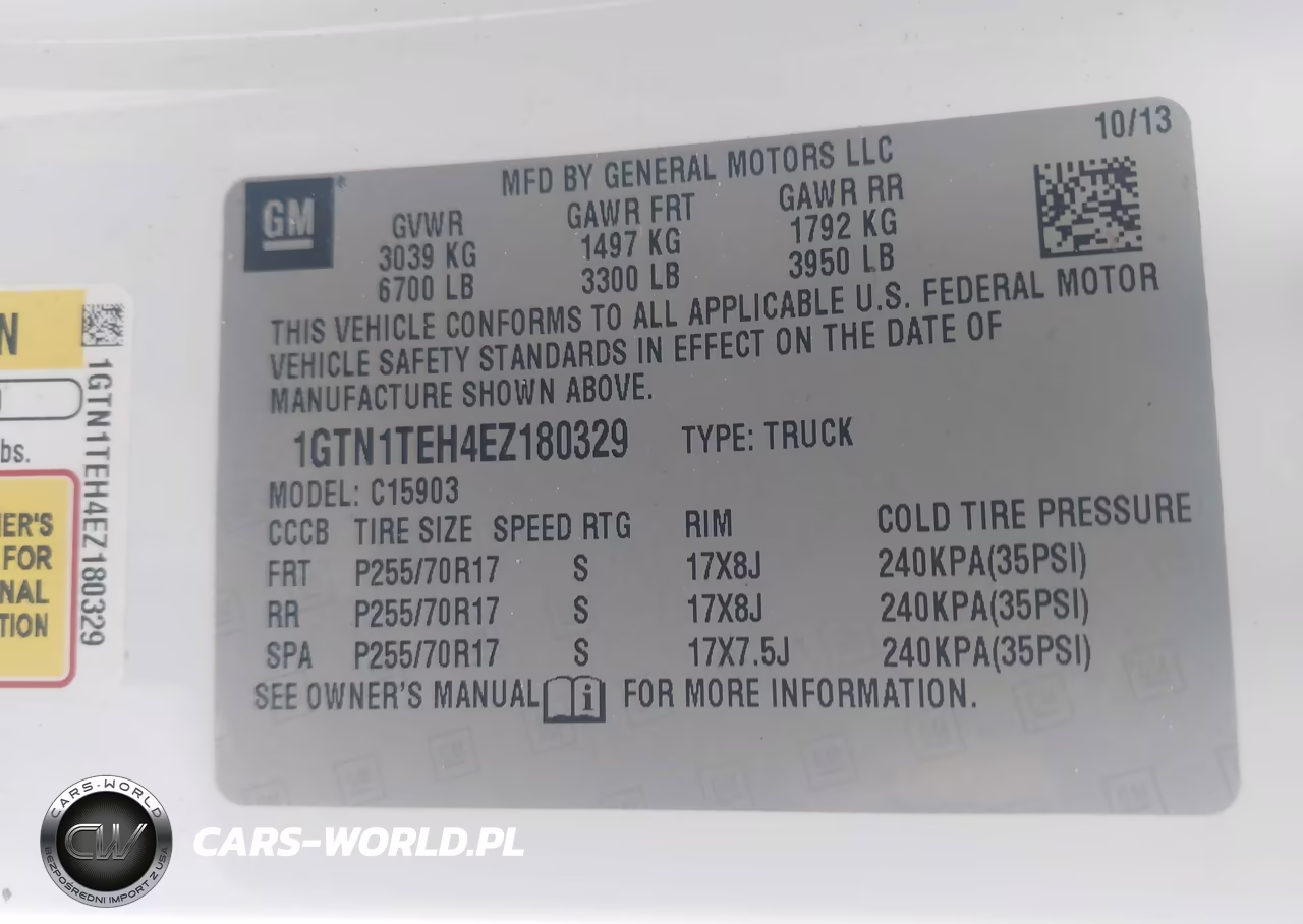 2014 GMC Sierra 1500 VIN:1GTN1TEH4EZ180329 - 9