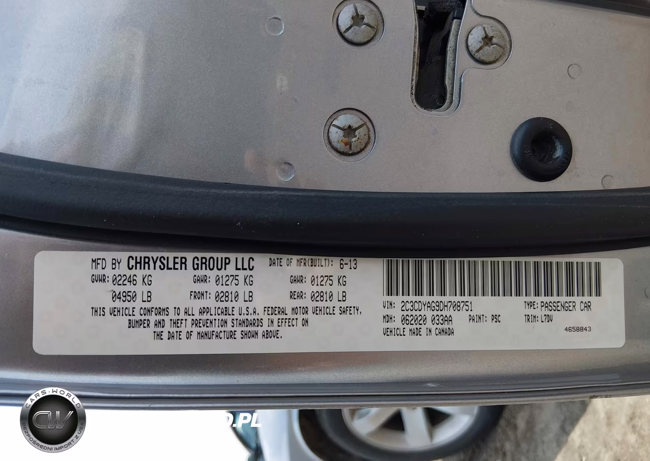 2013 Dodge Challenger Sxt VIN:2C3CDYAG9DH708751 - 9