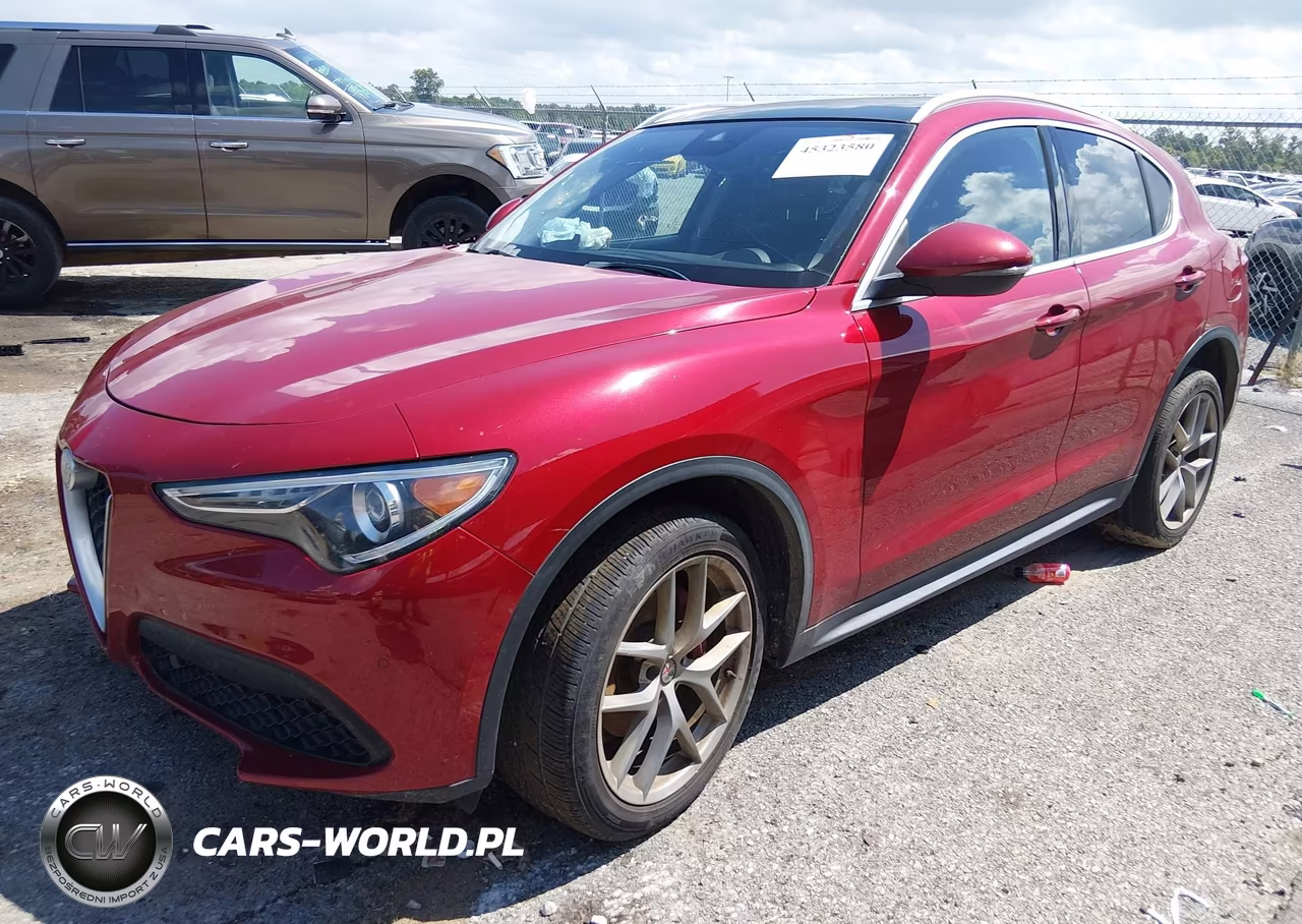 2018 Alfa Romeo Stelvio Ti Awd VIN:ZASFAKBN0J7B86733 - 2