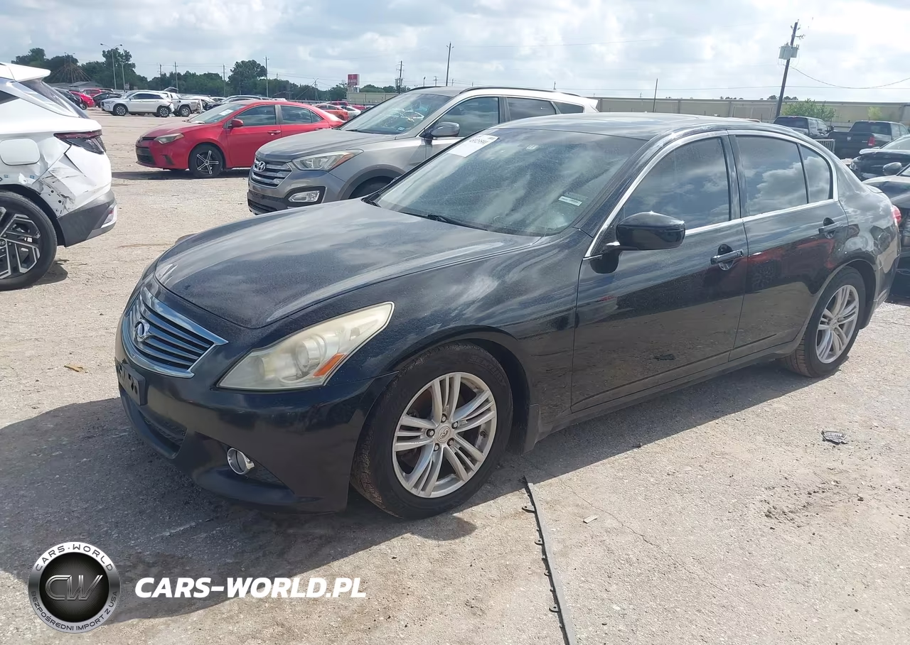 2012 Infiniti G25 Journey VIN:JN1CV6AP4AM201197 - 2