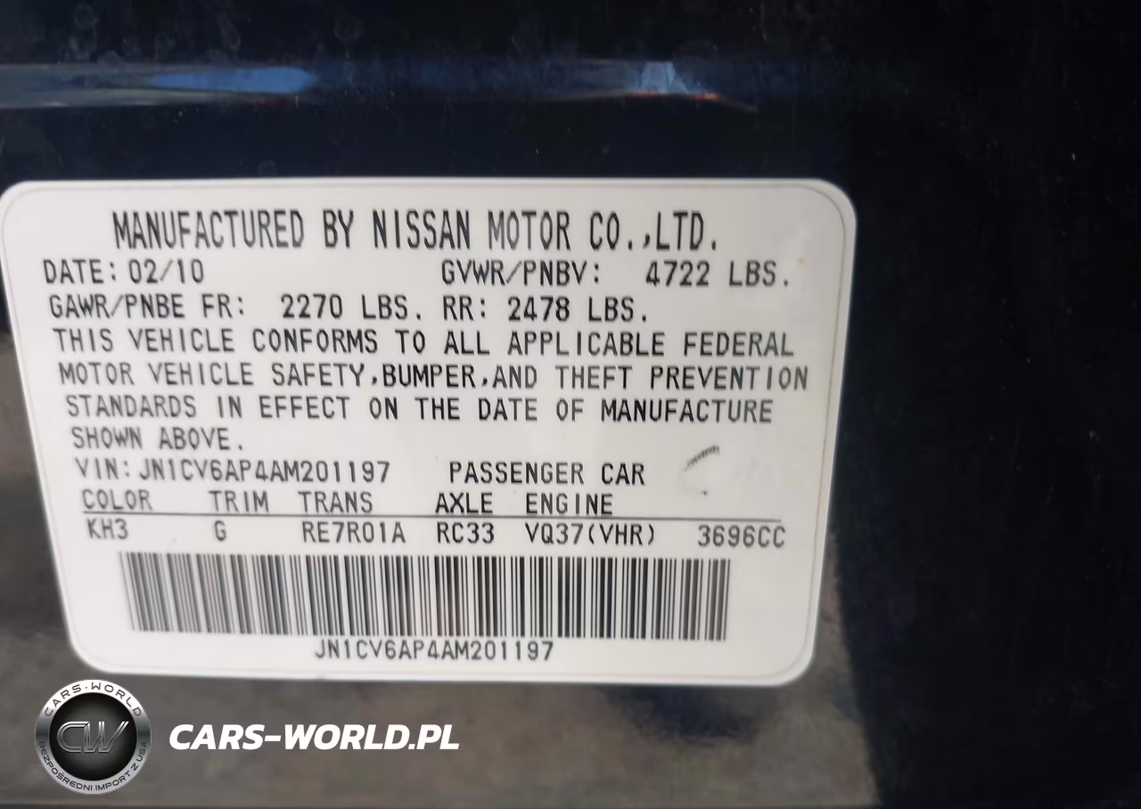 2012 Infiniti G25 Journey VIN:JN1CV6AP4AM201197 - 9