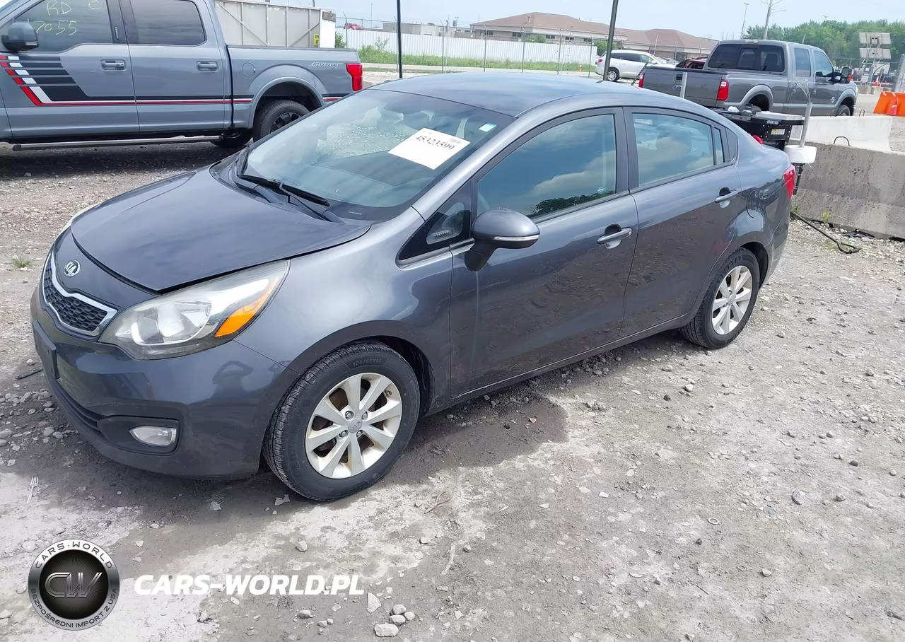 2013 Kia Rio Ex VIN:KNADN4A30D6177053 - 2