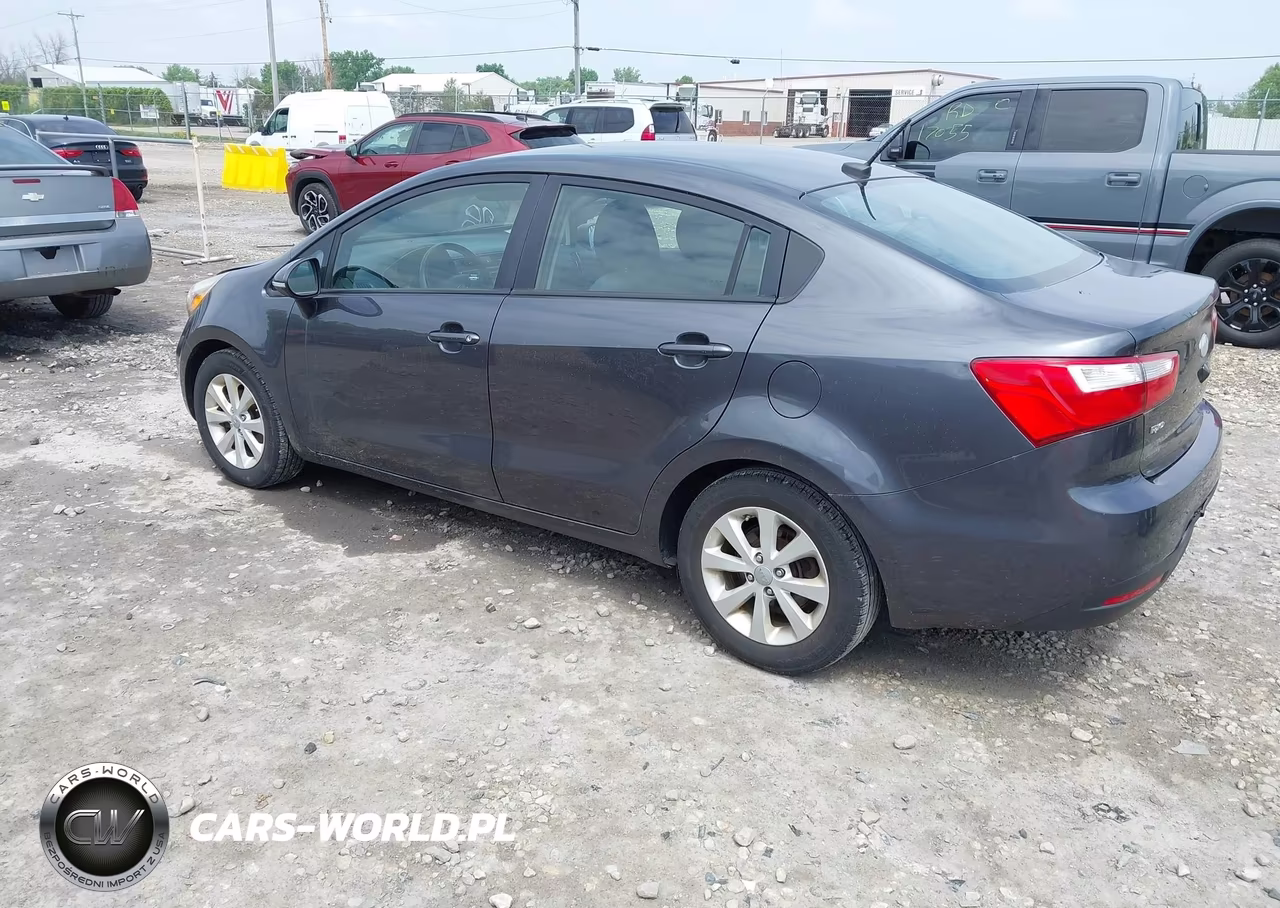 2013 Kia Rio Ex VIN:KNADN4A30D6177053 - 3