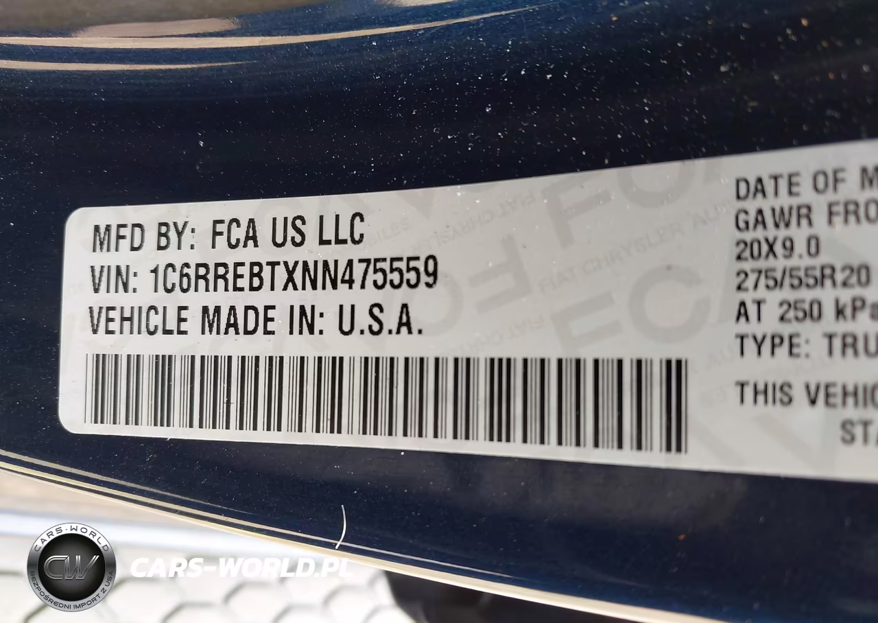 2022 Ram 1500 Big Horn 4X2 6'4 Box VIN:1C6RREBTXNN475559 - 9