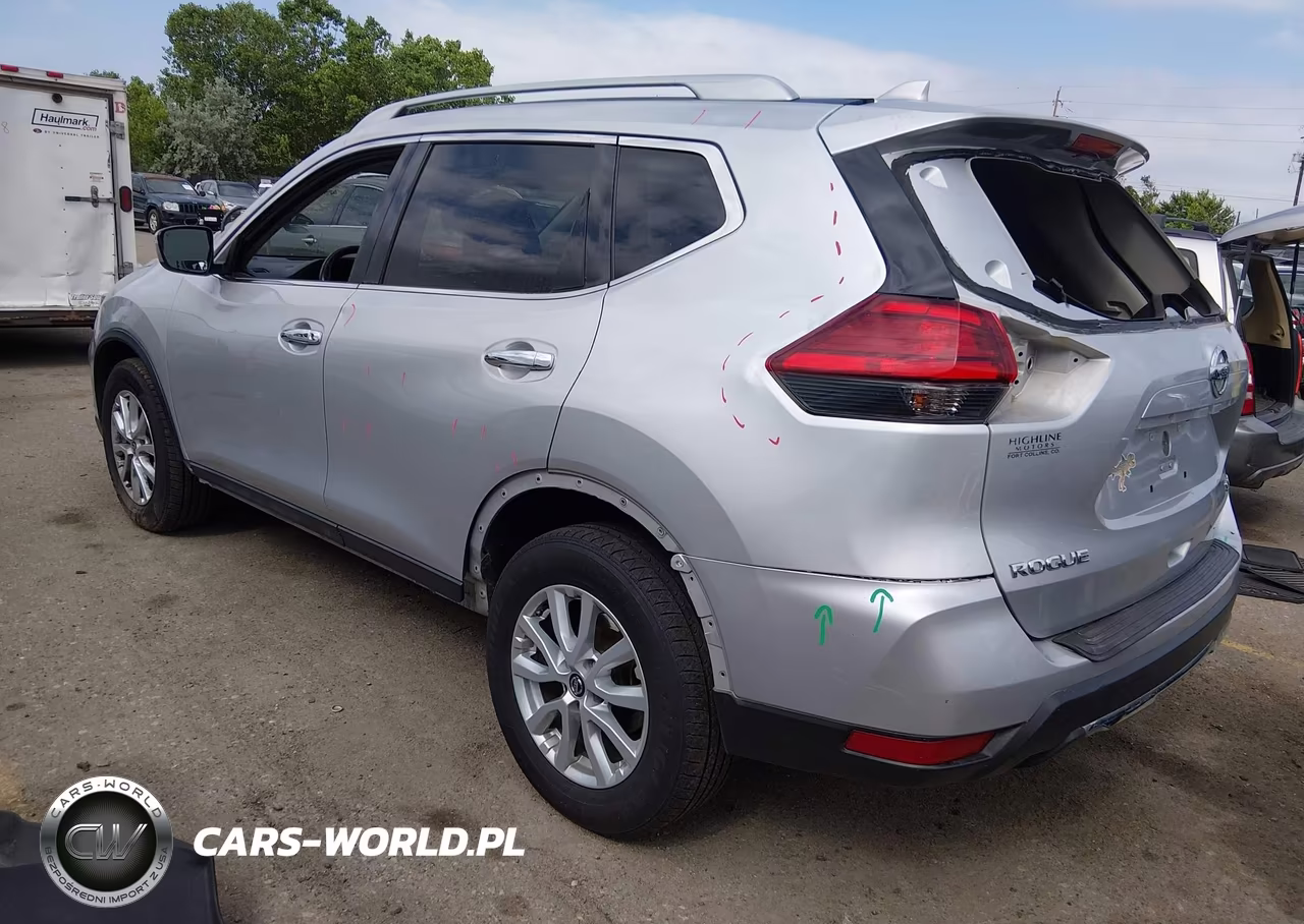 2017 Nissan Rogue Sv VIN:5N1AT2MV4HC854752 - 3