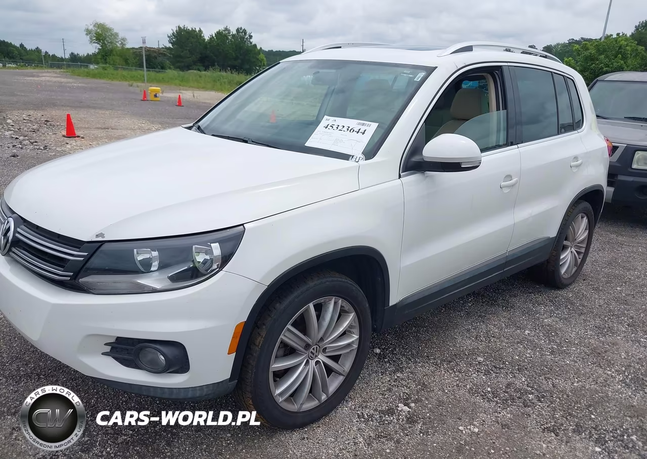 2013 Volkswagen Tiguan Se VIN:WVGAV7AX4DW542663 - 2