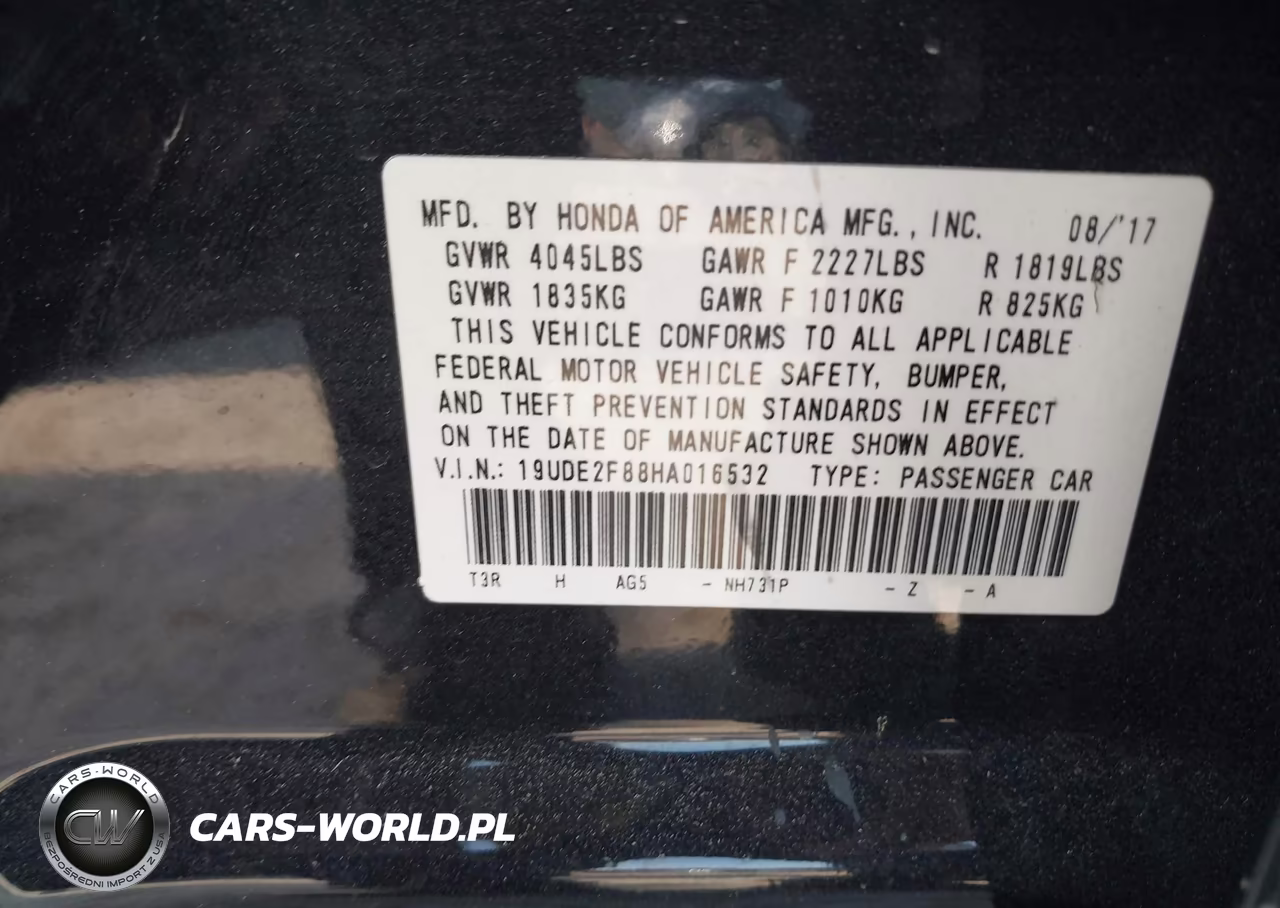 2017 Acura Ilx VIN:19UDE2F88HA016532 - 9