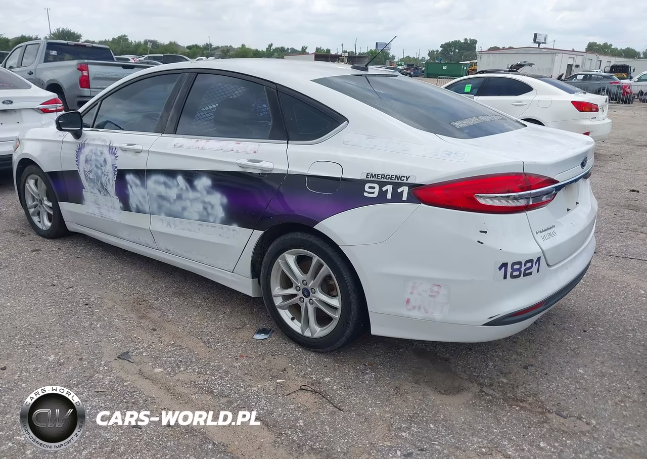 2018 Ford Fusion Hybrid S VIN:3FA6P0UU0JR240174 - 3
