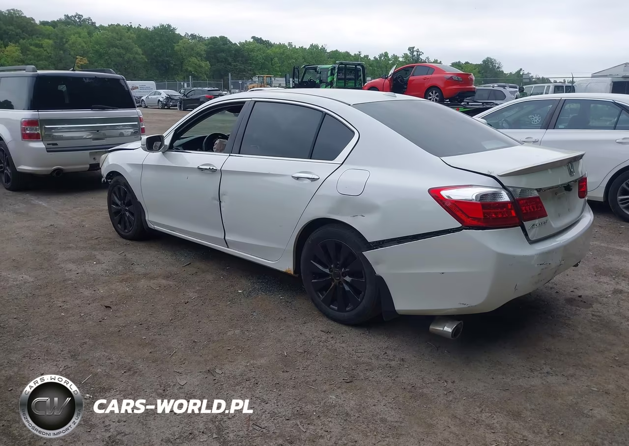 2013 Honda Accord Ex-L V-6 VIN:1HGCR3F88DA009029 - 3