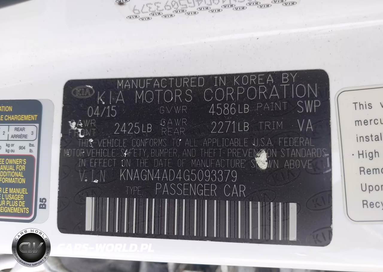 2016 Kia Optima Hybrid Ex VIN:KNAGN4AD4G5093379 - 9
