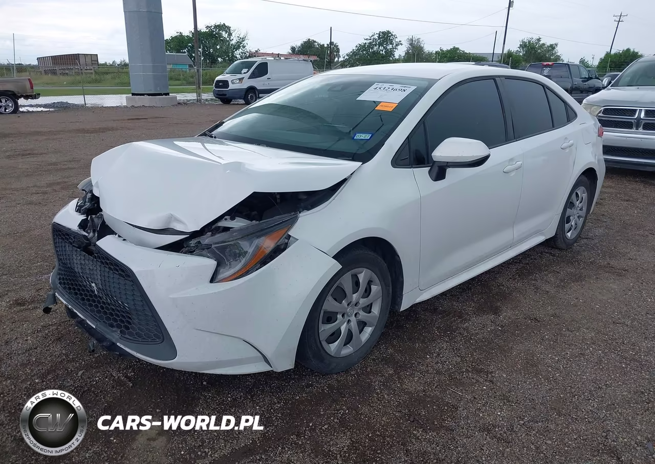 2021 Toyota Corolla Le VIN:5YFEPMAE7MP190975 - 2