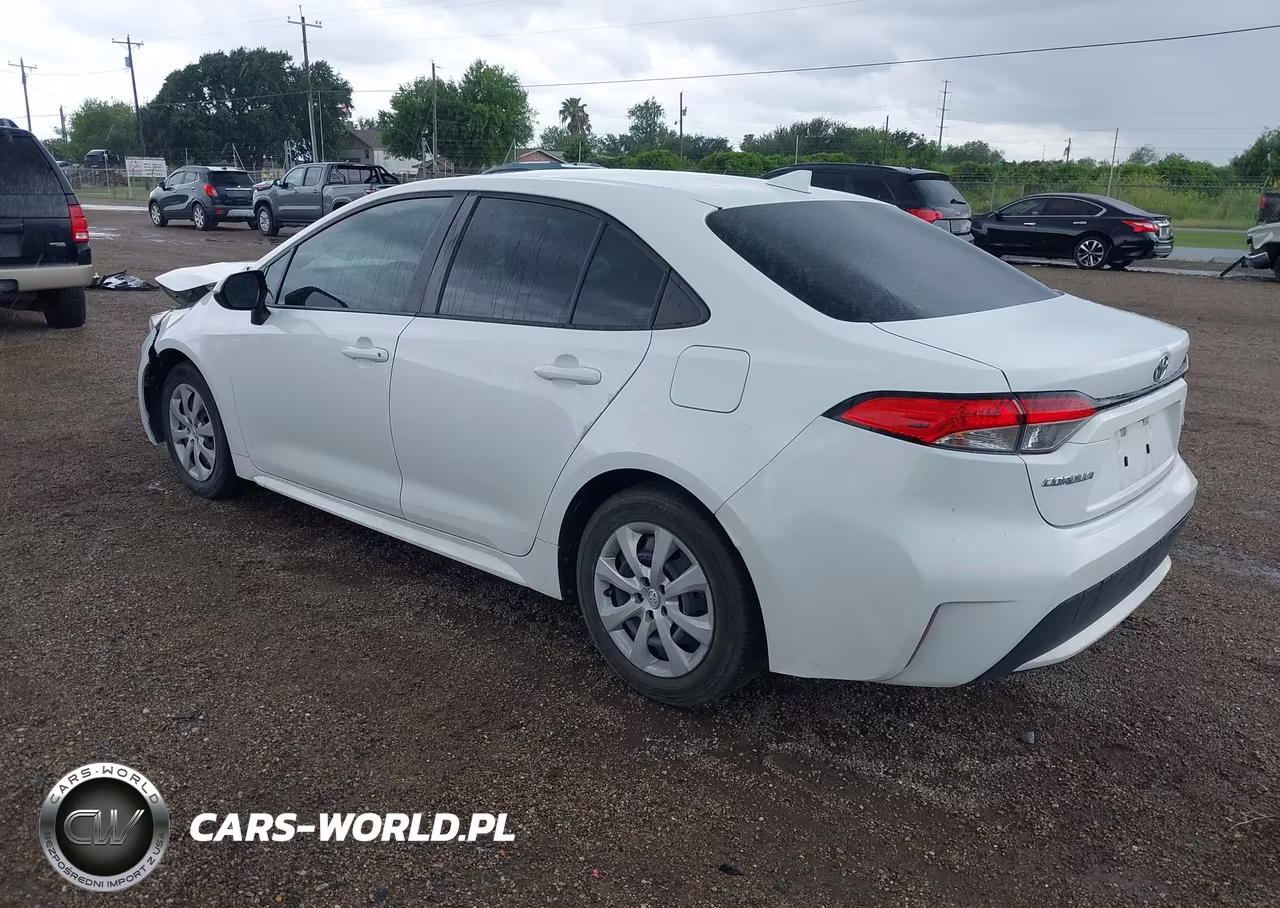 2021 Toyota Corolla Le VIN:5YFEPMAE7MP190975 - 3