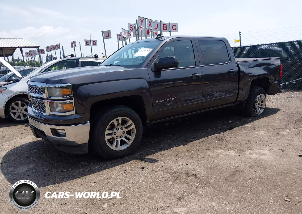2015 Chevrolet Silverado 1500 1Lt VIN:3GCUKREC1FG177373 - 2