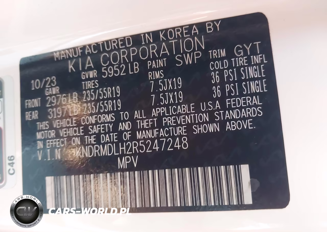 2024 Kia Sorento Plug-In Hybrid Sx Prestige VIN:KNDRMDLH2R5247248 - 9