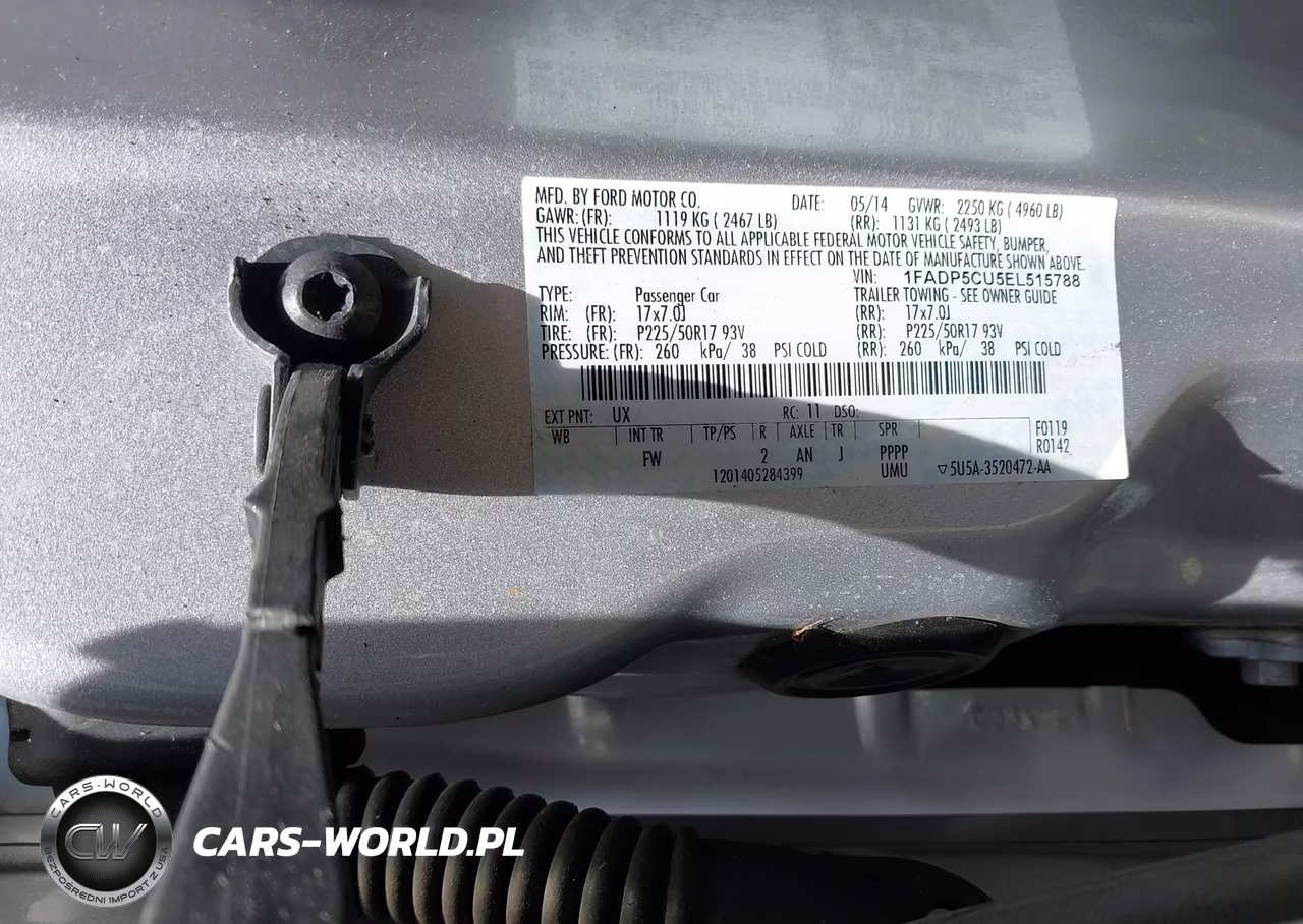 2014 Ford C-Max Energi Sel VIN:1FADP5CU5EL515788 - 9