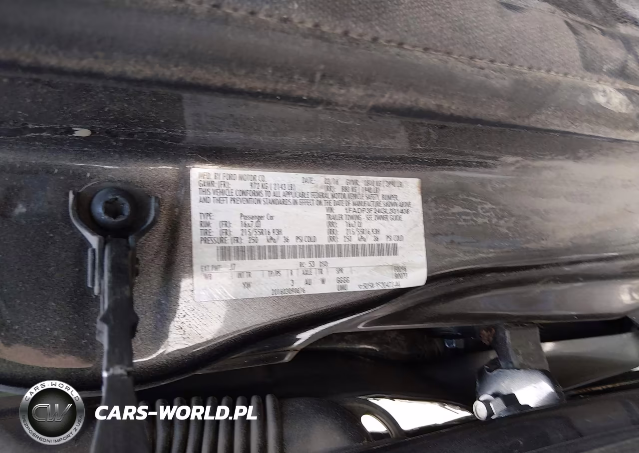 2016 Ford Focus Se VIN:1FADP3F24GL301408 - 9
