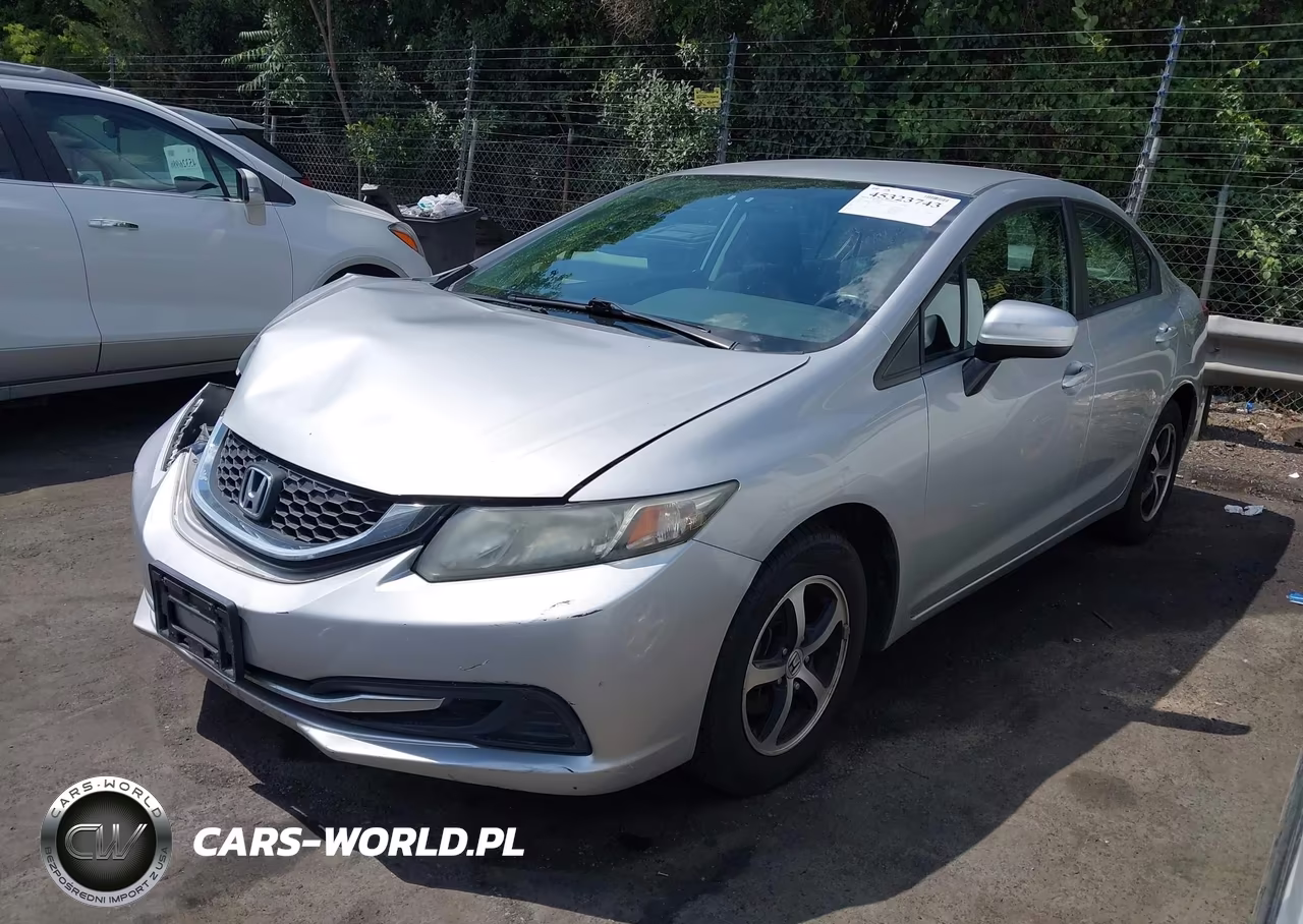 2015 Honda Civic Se VIN:19XFB2F73FE227865 - 2