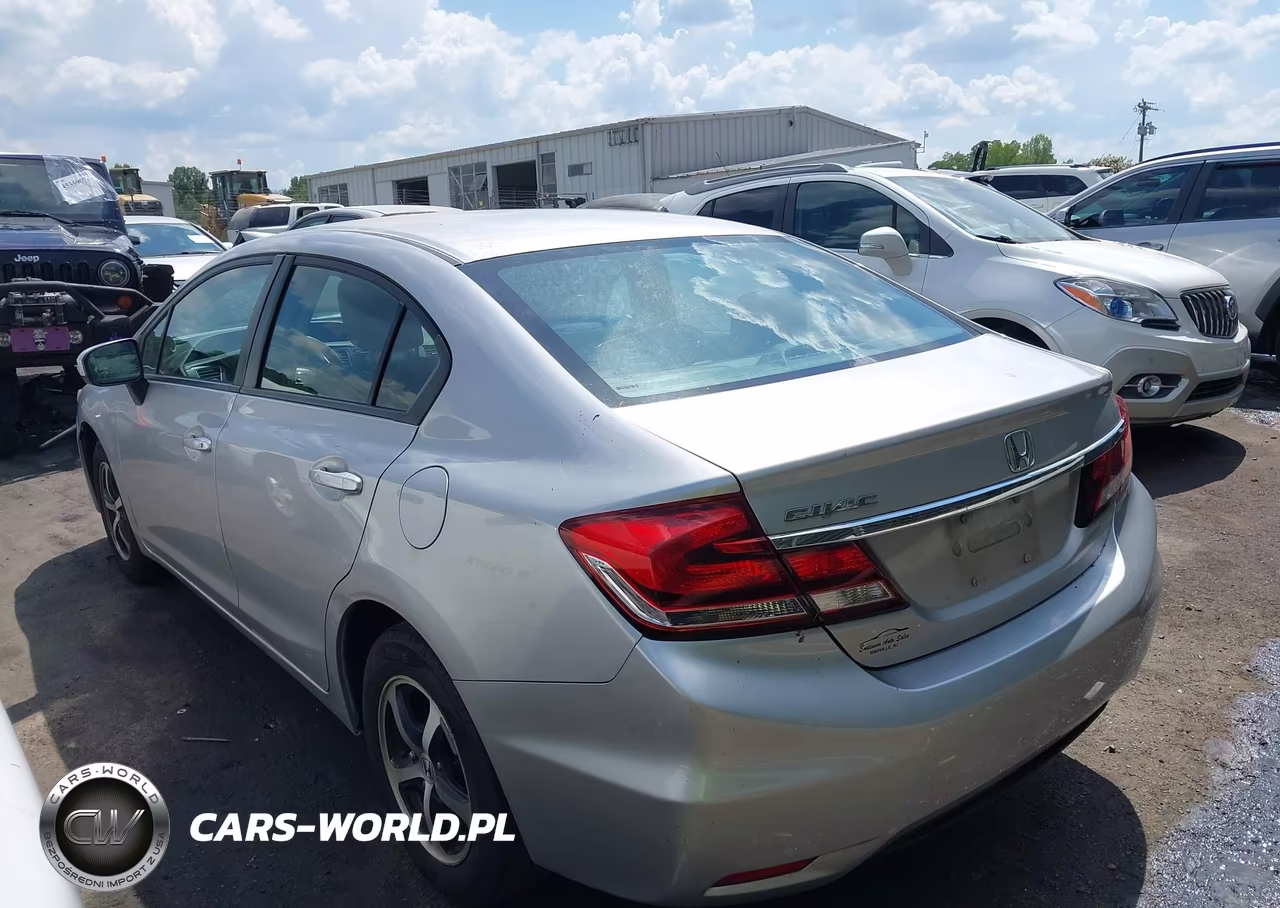 2015 Honda Civic Se VIN:19XFB2F73FE227865 - 3