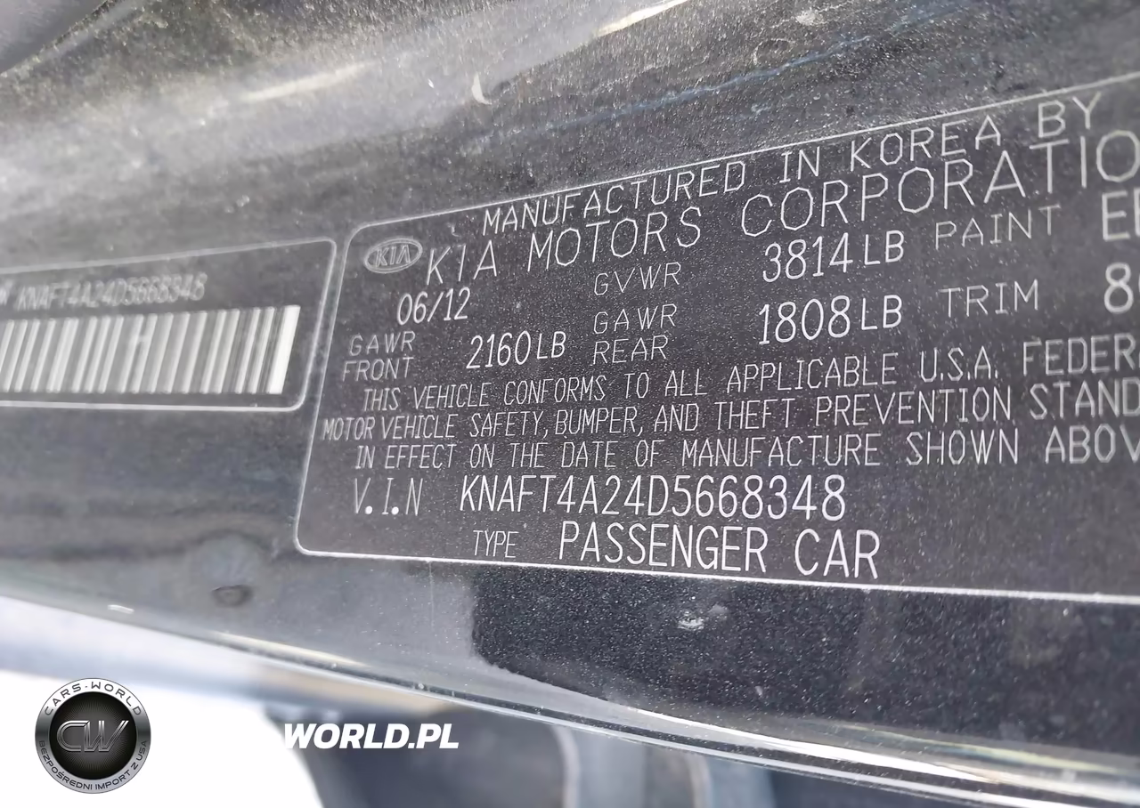 2013 Kia Forte Lx VIN:KNAFT4A24D5668348 - 9