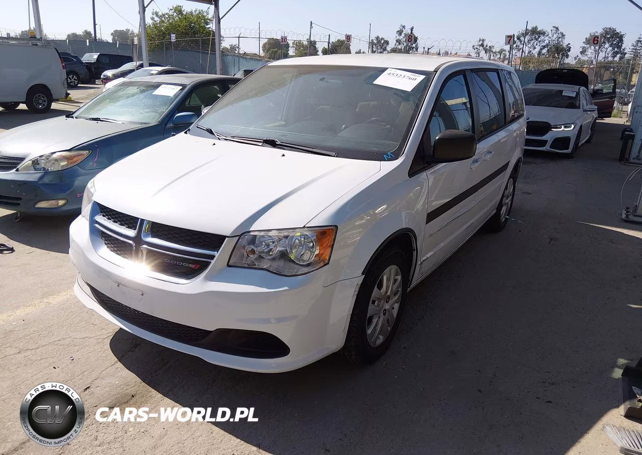 2016 Dodge Grand Caravan Se VIN:2C4RDGBG2GR101572 - 2