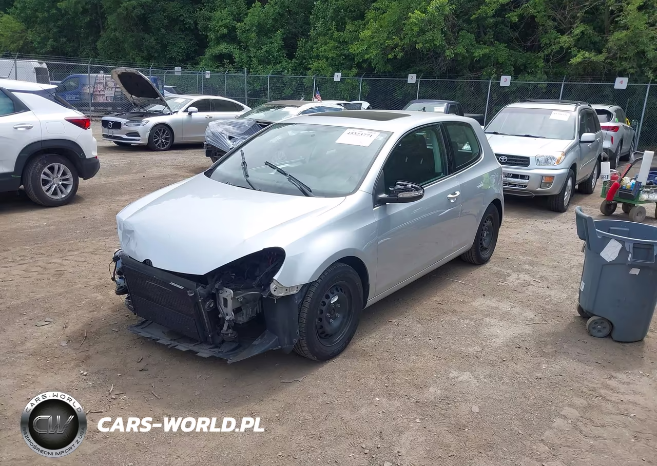 2013 Volkswagen Golf 2.5L 2-Door VIN:WVWBB7AJ7DW121047 - 2