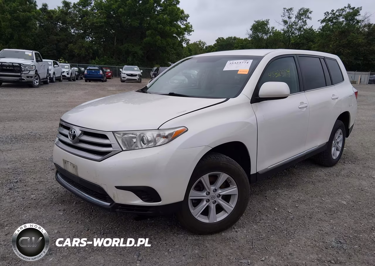 2013 Toyota Highlander Base V6 VIN:5TDZK3EH0DS102807 - 2