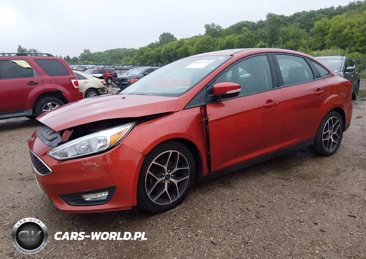 2018 Ford Focus Sel VIN:1FADP3H20JL243401 - 2