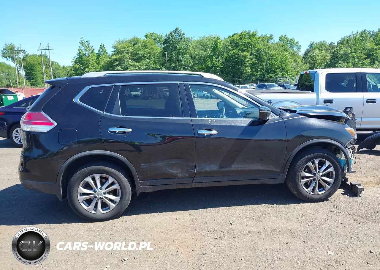 2016 Nissan Rogue Sv VIN:KNMAT2MV3GP676537 - 14