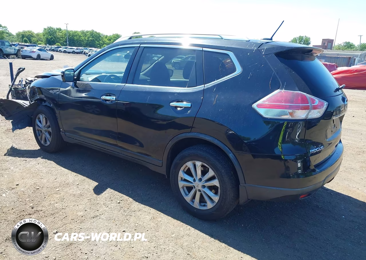 2016 Nissan Rogue Sv VIN:KNMAT2MV3GP676537 - 3