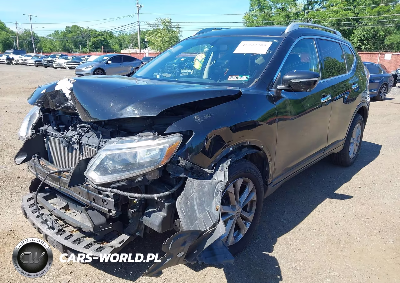 2016 Nissan Rogue Sv VIN:KNMAT2MV3GP676537 - 6