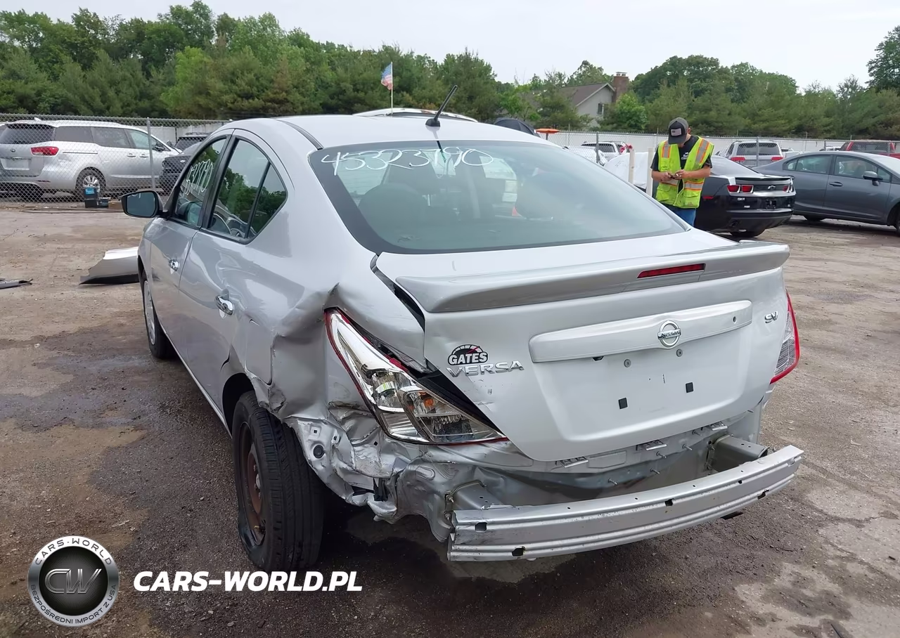 2019 Nissan Versa 1.6 Sv VIN:3N1CN7APXKL872326 - 6