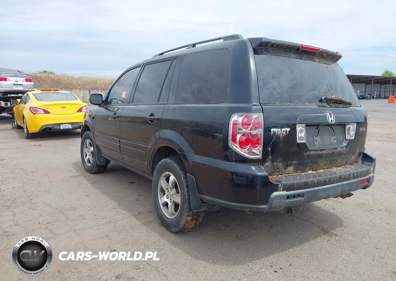 2006 Honda Pilot Ex-L VIN:2HKYF18676H540716 - 3