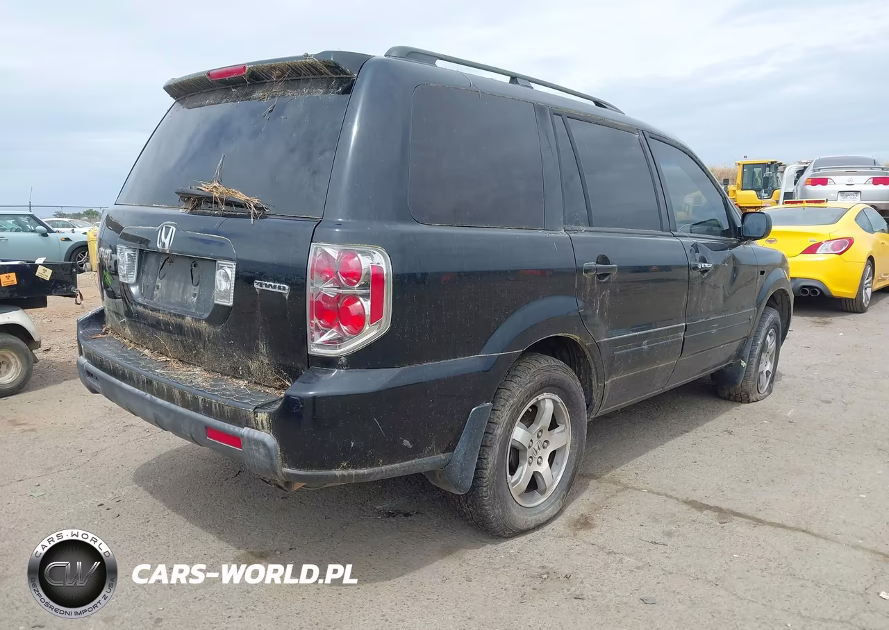 2006 Honda Pilot Ex-L VIN:2HKYF18676H540716 - 4
