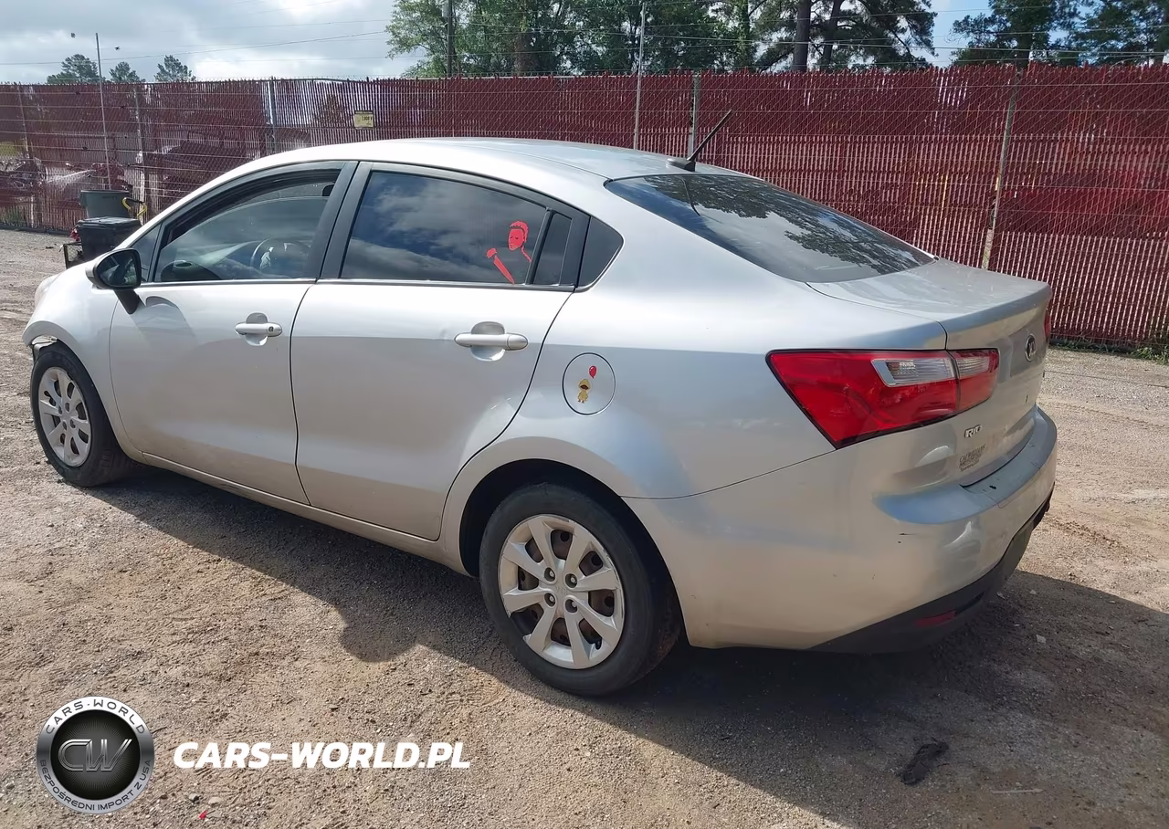 2013 Kia Rio Lx VIN:KNADM4A33D6185960 - 3