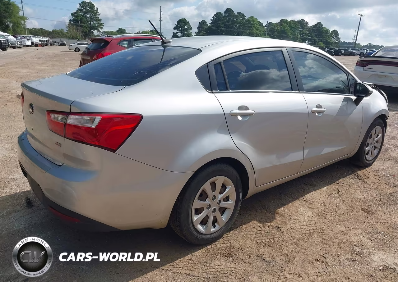 2013 Kia Rio Lx VIN:KNADM4A33D6185960 - 4