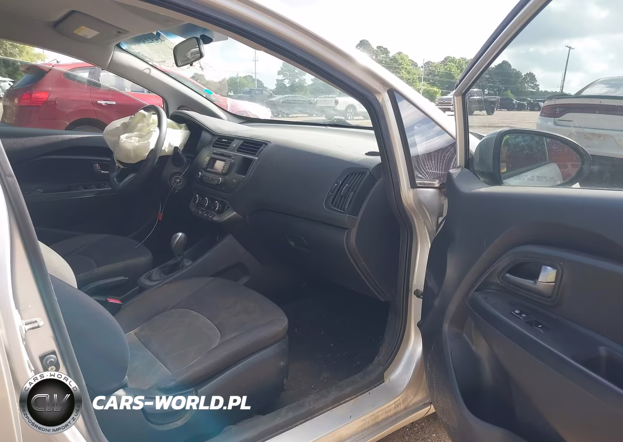 2013 Kia Rio Lx VIN:KNADM4A33D6185960 - 5