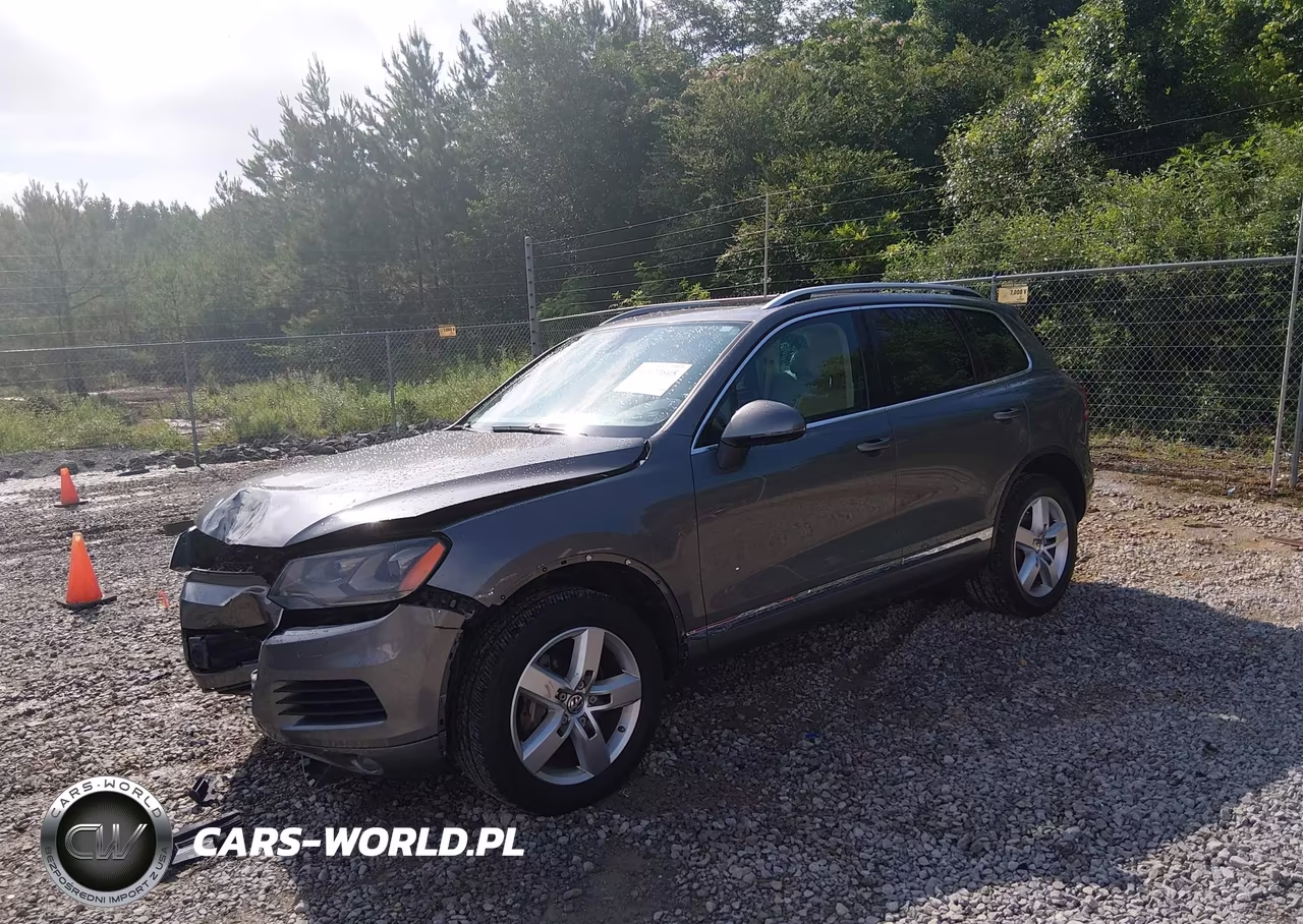 2013 Volkswagen Touareg Tdi Lux VIN:WVGEP9BP0DD006651 - 2