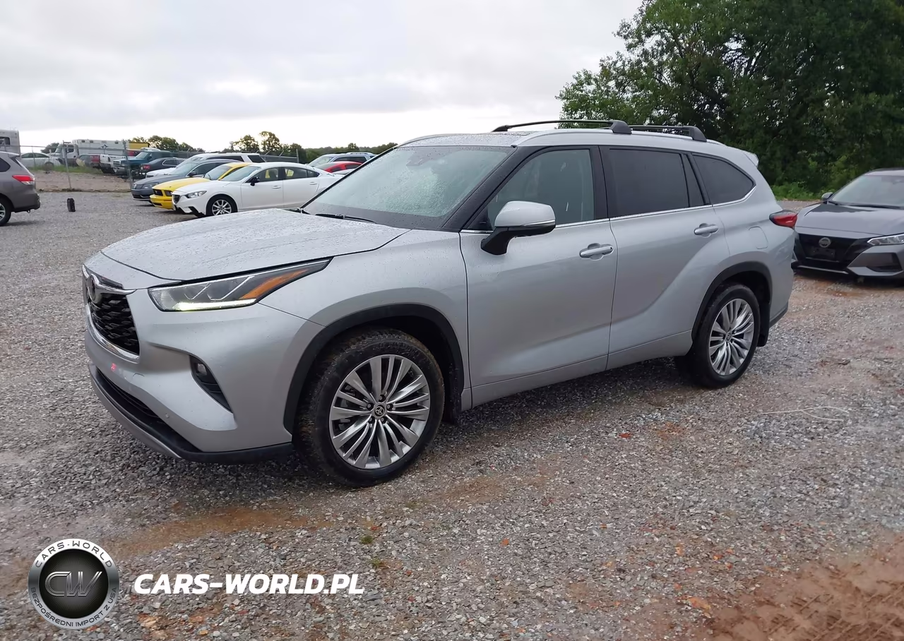 2022 Toyota Highlander Platinum VIN:5TDFZRBH6NS199129 - 2